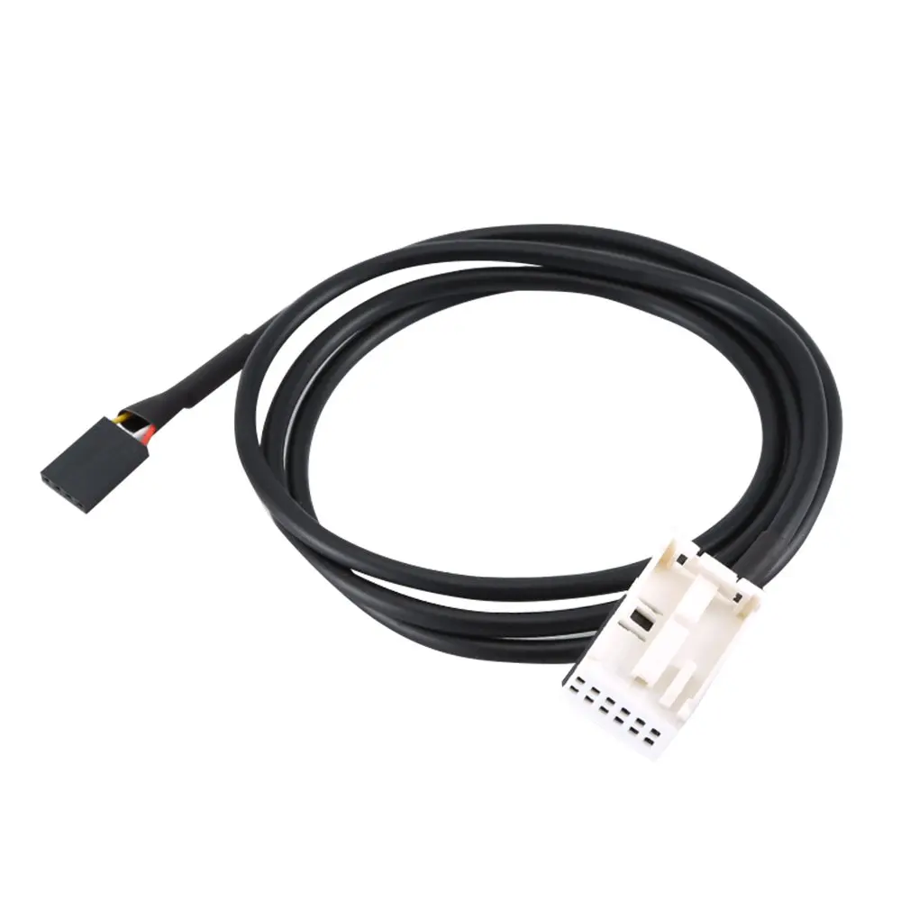 Автомобильный Aux Usb адаптер для Rcd510 Rns510 Rns315 Rcd310 Rcd300 автомобильный Aux Usb адаптер аудио кабель переключатель штекер для Passat Polo