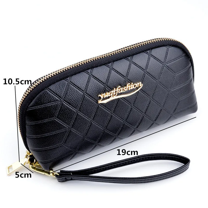 Black-Long-Women-Wallets-PU-Leather-Clutch-Wallets-Fashion-Zipper-Coin-Phone-Purses-Female-Wallet-Card