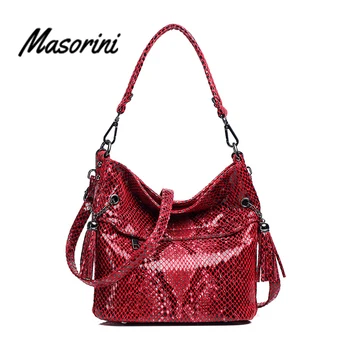 

New Arrival Serpentine Crossbody Bags Women 2020 High Quality Handbags Pu Leather Women's Shoulder Bag Bolso Vintage Mujer