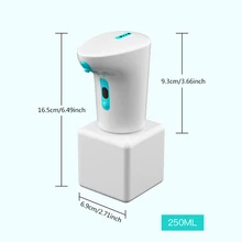 Автоматический дозатор мыла для пены 250 мл аксессуары для ванной комнаты дезинфицирующее средство для рук моющее средство дозаторы шампуня кухонная бутылка для мыла