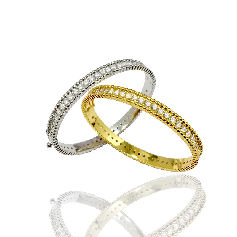 

Fashion Micro Inlay Glitter Single Row Stone CZ Bead Bracelet