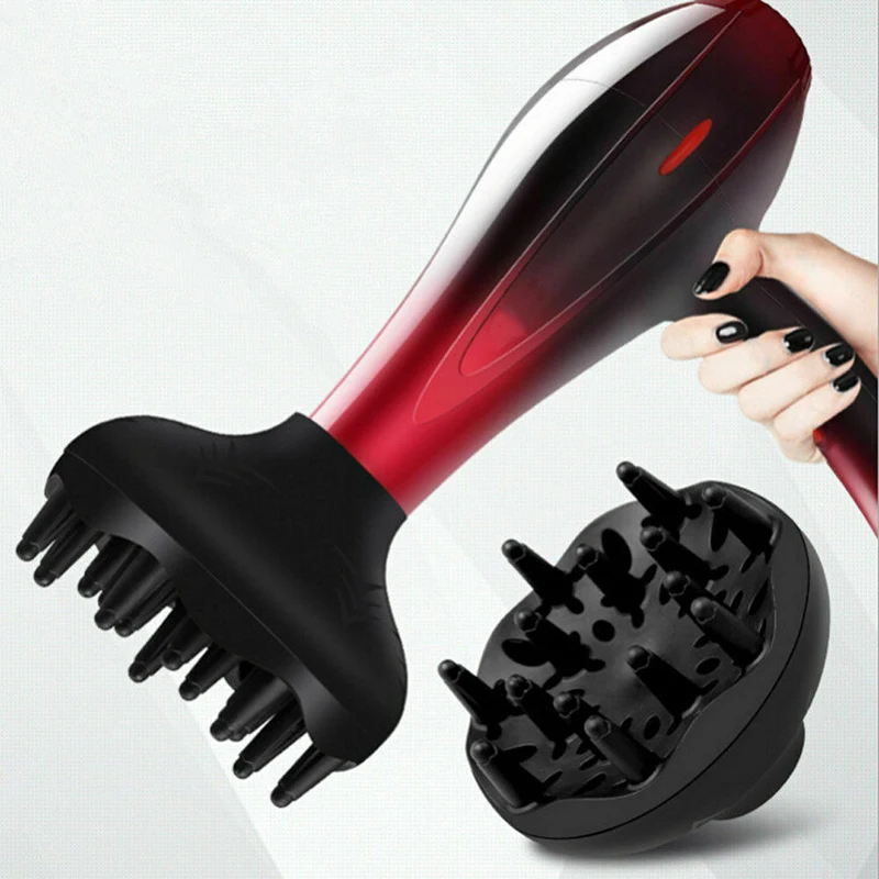2 estilos de difusor de pelo profesional rizos con estilo secador difusor  Universal secador de pelo herramienta rizada salón de estilismo _ -  AliExpress Mobile