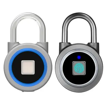 

Keyless Bluetooth Smart Fingerprint Lock Anti-Theft APP Control Door Padlock 831B