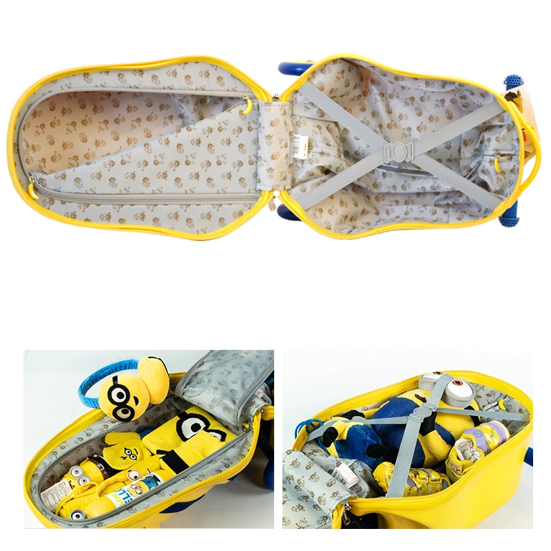 Чемодан на колесах для детского скутера Minion сумка колесиках Детская переноски