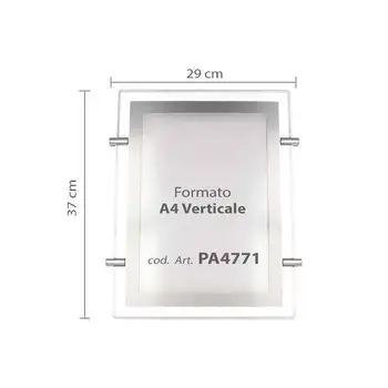 

LEDLUX PA4771 Led panel advertising A4 vertical 12V 4W