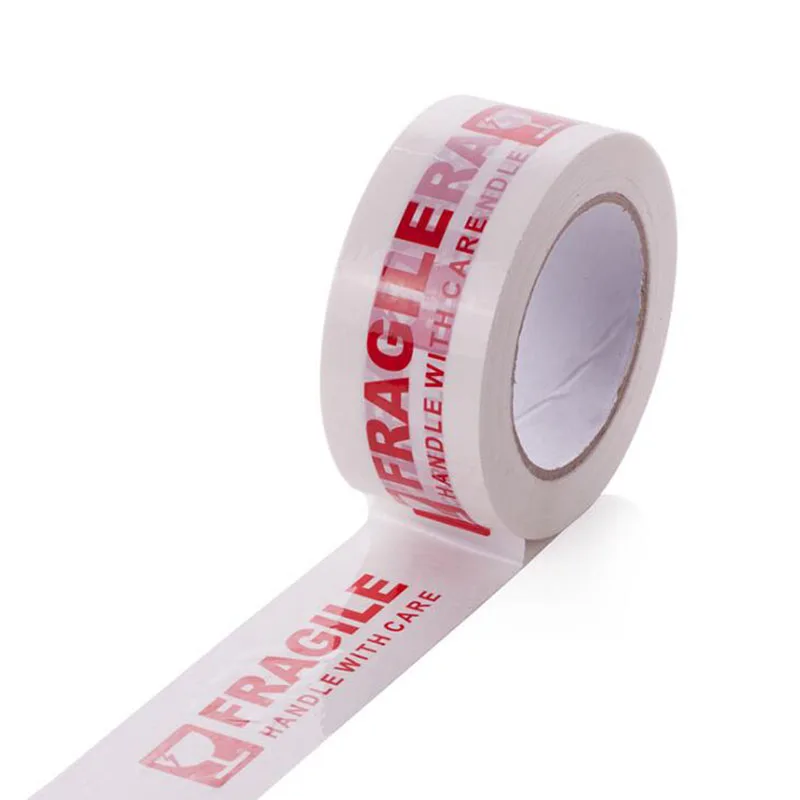 

4pcs Fragile Packing Tape Handle with Care Bopp Shipping Warning Sticker Label