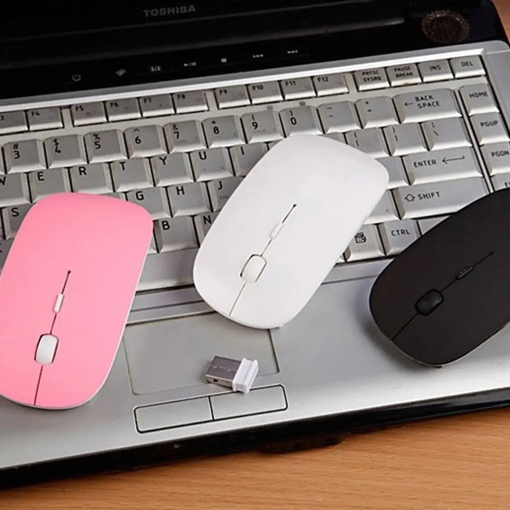 For PC Laptop Optical Mouse 2 4GHZ Gaming mouse 2 4G Wifi 1000DPI game mouse USB 4