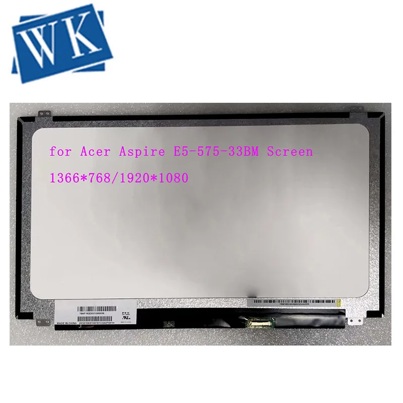 15 6 тонкий 30-контактный для Acer Aspire E5-575-33BM экран матричный ЖК-экран ноутбука E E5 575
