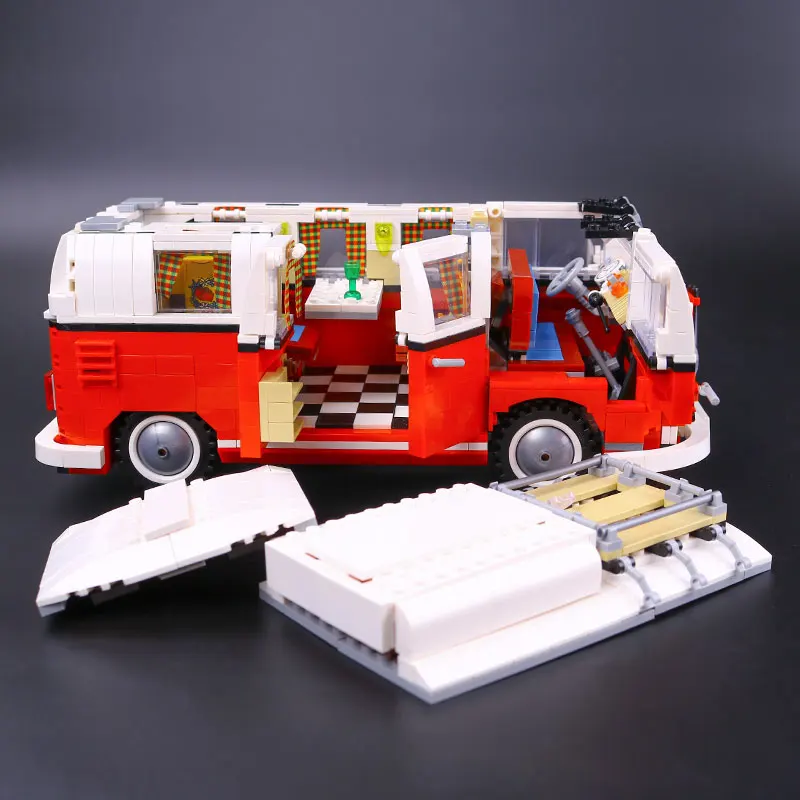 DHL 21001 Technic серия Классическая дорожная модель автомобиля Совместимость 10220 строительные блоки кирпичи развивающая игрушка для детей игрушки