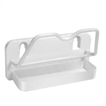 

Wall Mount Pot Lid Cover Holder Spoon Knife Box Cutting Board Shelf Kitchen Tool Use Widely Installation Kitchen Gadgets