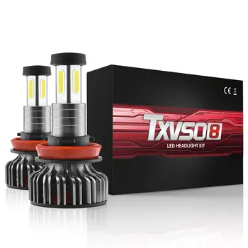 

H7 H11 Car LED Headlight Bulbs Led H11 9005 9006 110W 30000LM 6000K IP68 Auto Headlamp COB Fog Light H11 Led Bulb Led H7 Txvso8