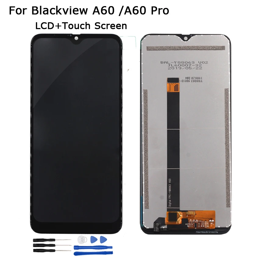 Оригинальный ЖК дисплей для Blackview A60 Pro инструмент ремонта сенсорного экрана в
