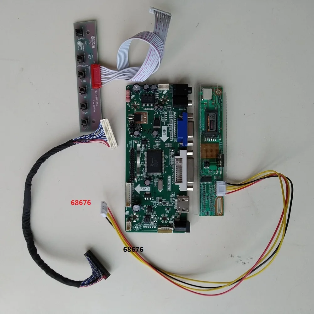 Комплект для платы контроллера B170PW03 панель дисплея сигнала VGA драйвер экрана 30pin 1 лампы LVDS 1440 × 900 1" DVI HDMI