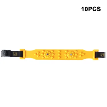 

10pcs Car Tire Anti Skid Easy Installation Wear Resistance Winter Trucks Universal Widened Emergency Safe TPU Snow Chain Strap