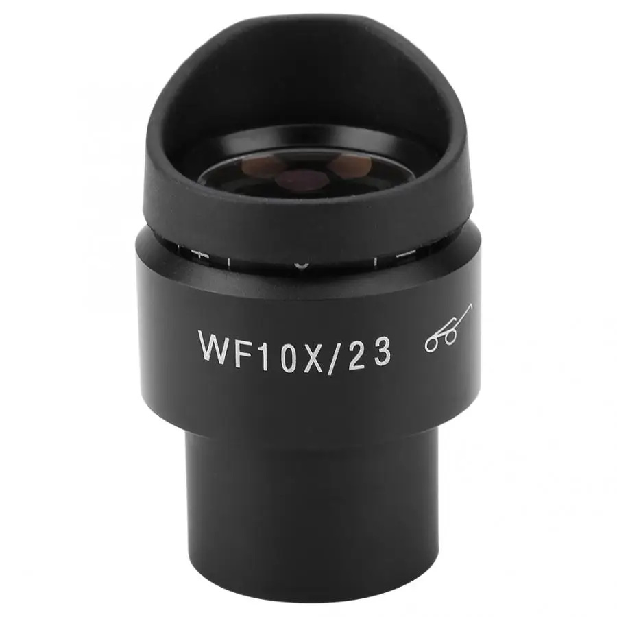 Окуляр микроскопа WF10X/23 окуляр с широкоугольным объективом 30 мм регулируемый