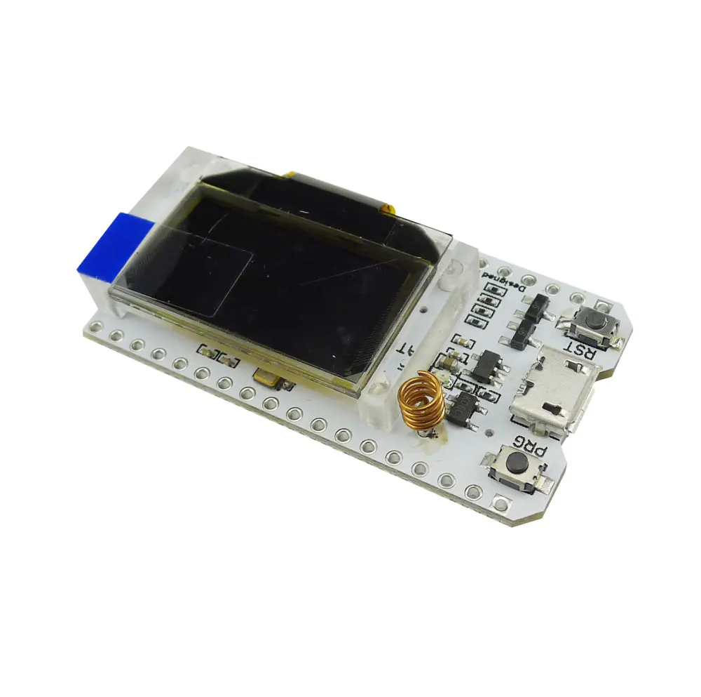 Aihasd 3 шт. 0,9" OLED ESP32 wifi Bluetooth Lora макетная плата 868 МГц SX1276 комплект Lora 32 модуль IOT