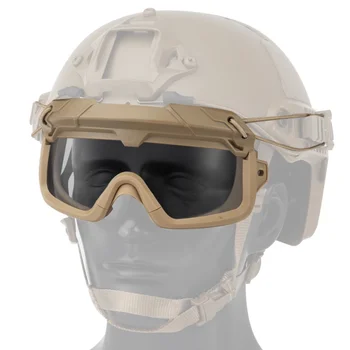 

Tactical Military Hunting Goggles Shooting Goggles Helmet Glasses