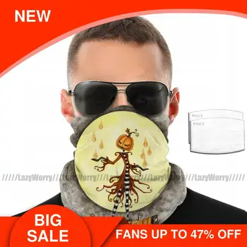 

Halloween Pumpkin Mouth Face Mask Pumpkin Magick Facial Mask with Filters Kawai Adult Lovely Mask