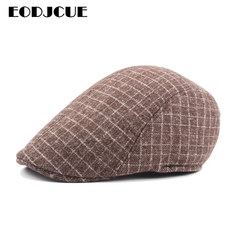 

Wholesale Men Golf Driving Beret Cabbie Hat Newsboy Flat Ivy Winter Warm Cap peaky blinder casquette cap Dad Hat