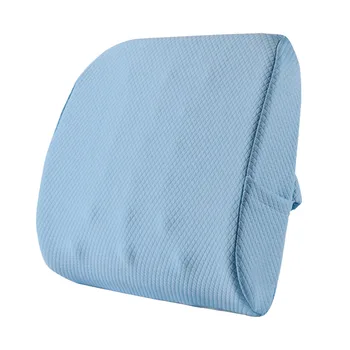 

Waist Cushion Lumbar Support Relieve Pain Improves Posture Back Massager Home Office Slow Rebound Adjustable Soft Memory Foam