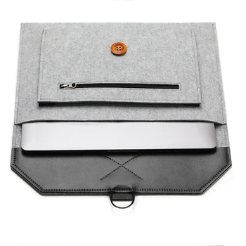 

Laptop Felt Handbag Laptop Bag Laptop Cover Laptop Case Large Capacity Multi-Pocket Design Stylish Appearance Portable Practical