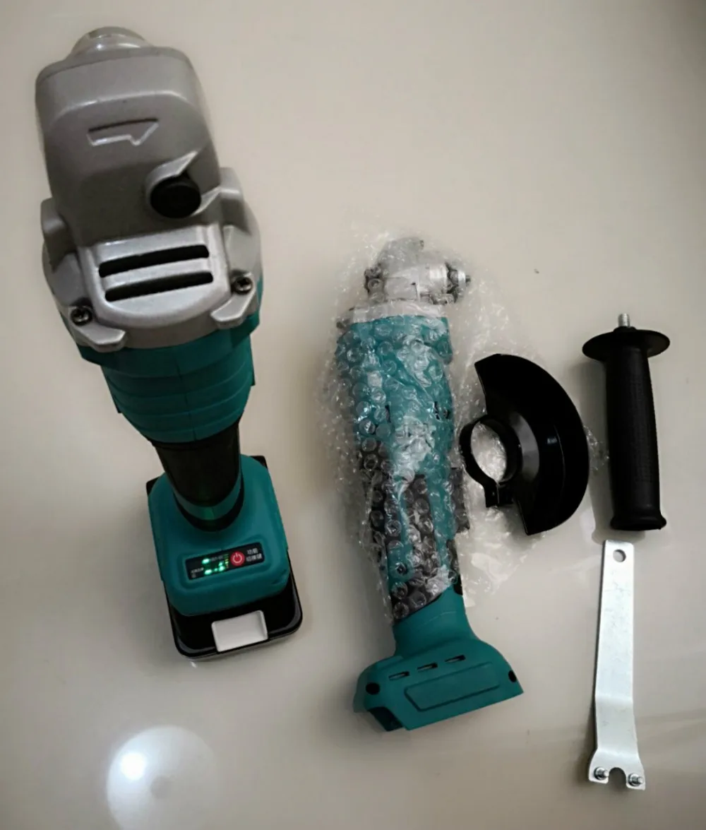 Лучшая для Makita 18v высокомощная аккумуляторная бесщеточная угловая шлифовальная машина Литиевая электрическая режущая машина
