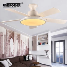 Инверторный светодиодный потолочный вентилятор, светильник с пультом дистанционного управления, вентиляторы, лампы для дома, спальни, гостиной, ресторана