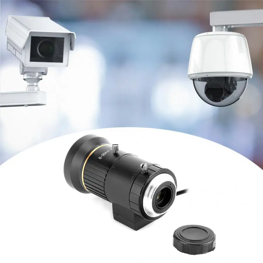 3MP-B HD Автоматическая диафрагма зум 5-50 мм-длина безопасности CCTV объектив камеры безопасности объектив камеры