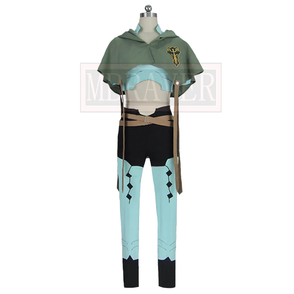 2020 Black Clover Jack The Ripper Cosplay Costume Party Halloween 