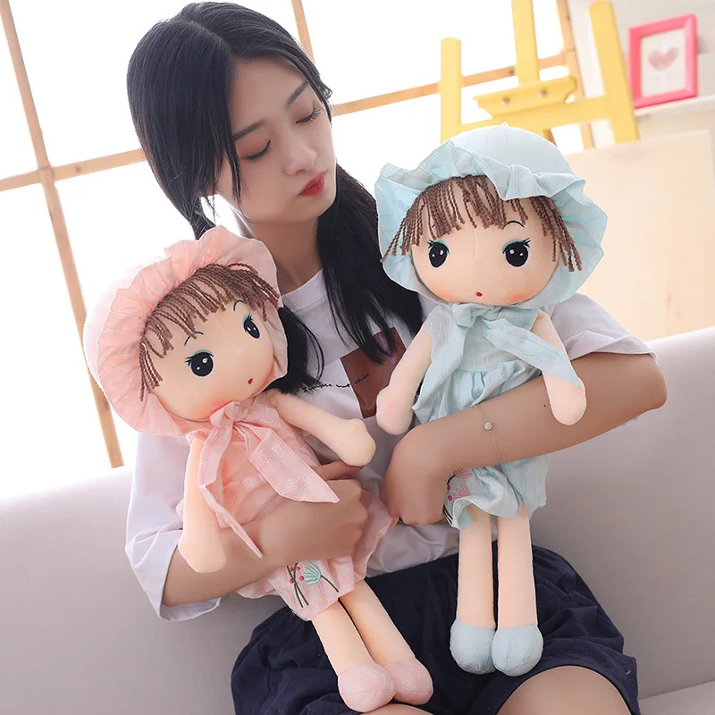 Модная Кукла умная девочка принцесса игрушка плюшевая кукла имитация 3D