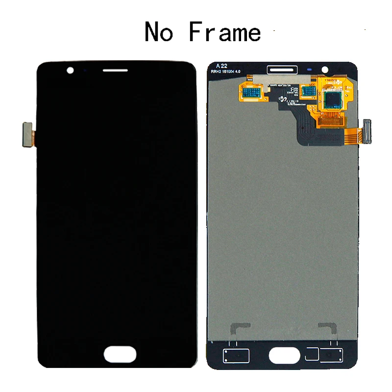 

GEFENS For Oneplus 3 3T LCD display Touch screen sensor digitizer assembly replacement For Oneplus A3010 A3000 A3003 Phone Parts