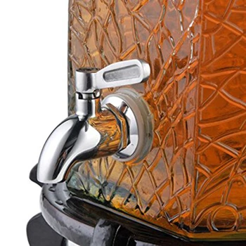 

304 Stainless Steel Beverage Dispenser Replacement Spigot Juice Cold Drink Wine Barrel Faucet for Home and Party Use