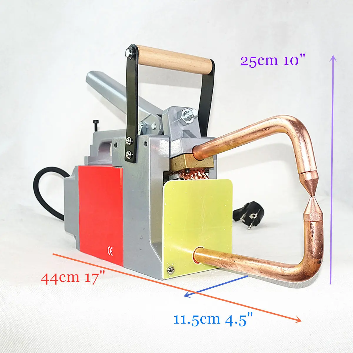 Resistance Spot Welding Tips Electrodes for Welding Thickness 1.5 + 1.5mm Steel Plat CE Portable Spot Welder welding electrode holder
