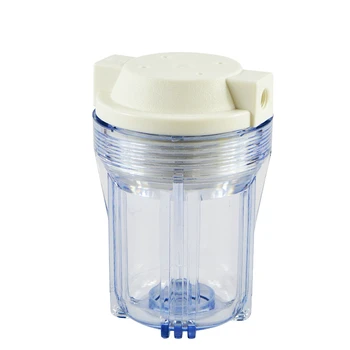 

5-inch Thick Transparent Water Filter Bottle Prefilter Filters Accessories 1/2'' 1/4'' Mouth Filter Housing