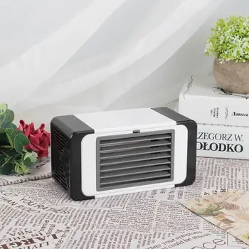 

Ventilador USB Mini Conditioner Cooler Desktop Cooling Fan Humidifier for Bedroom Portable Fan