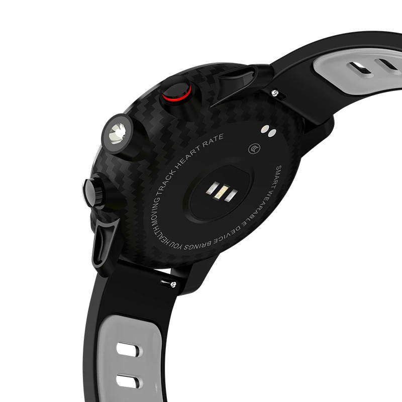 L5 Смарт-часы для мужчин IP68 Водонепроницаемый режим ожидания 100 дней несколько видов спорта мониторинг сердечного ритма погоды и погоды Smartwatch PK m3 - Цвет: black