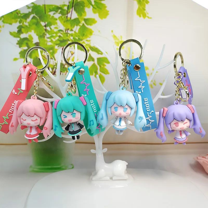 Hatsune Miku Красивая Искусственная милая кукла автомобиль кулон Творческий