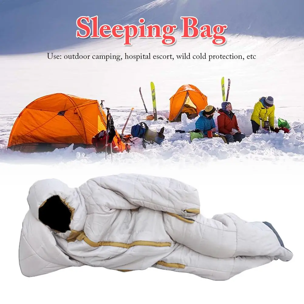 

Ultralight Waterproof Adult Sleeping Bag With Arms And Legs Sleeping Tent With Chest Zipper Design For Outdoor Camping Warm