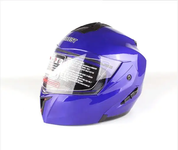 VRBEST brands Bluetooth откидной мотоциклетный шлем модульный мотоциклетный шлем с внутренним солнцезащитным козырьком безопасности с двойными линзами гоночные Полнолицевые шлемы - Цвет: VRBEST brands