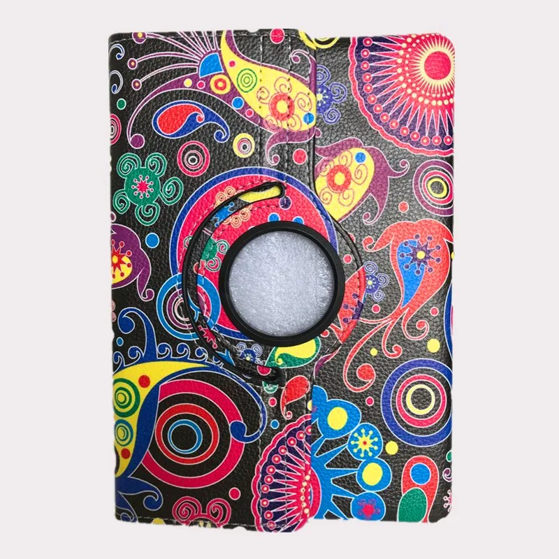 Jellyfish T3 9,6 чехол для huawei MediaPad T3 10 AGS-L09 AGS-L03 W09 9,6 дюймов Чехол для huawei Honor Play Pad 2 360 Вращающийся Чехол+ пленка+ ручка - Color: Jellyfish