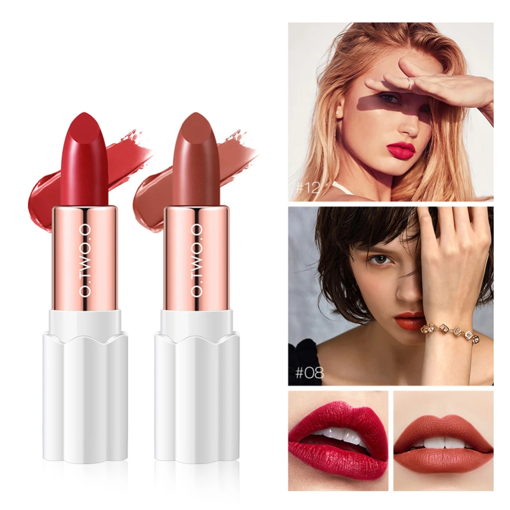 

Lipstick Velvet Matte Rouge Cosmetics Moisturizing Nutritious Lips Cosmetics 3.8g Velvet Matte Lipstick