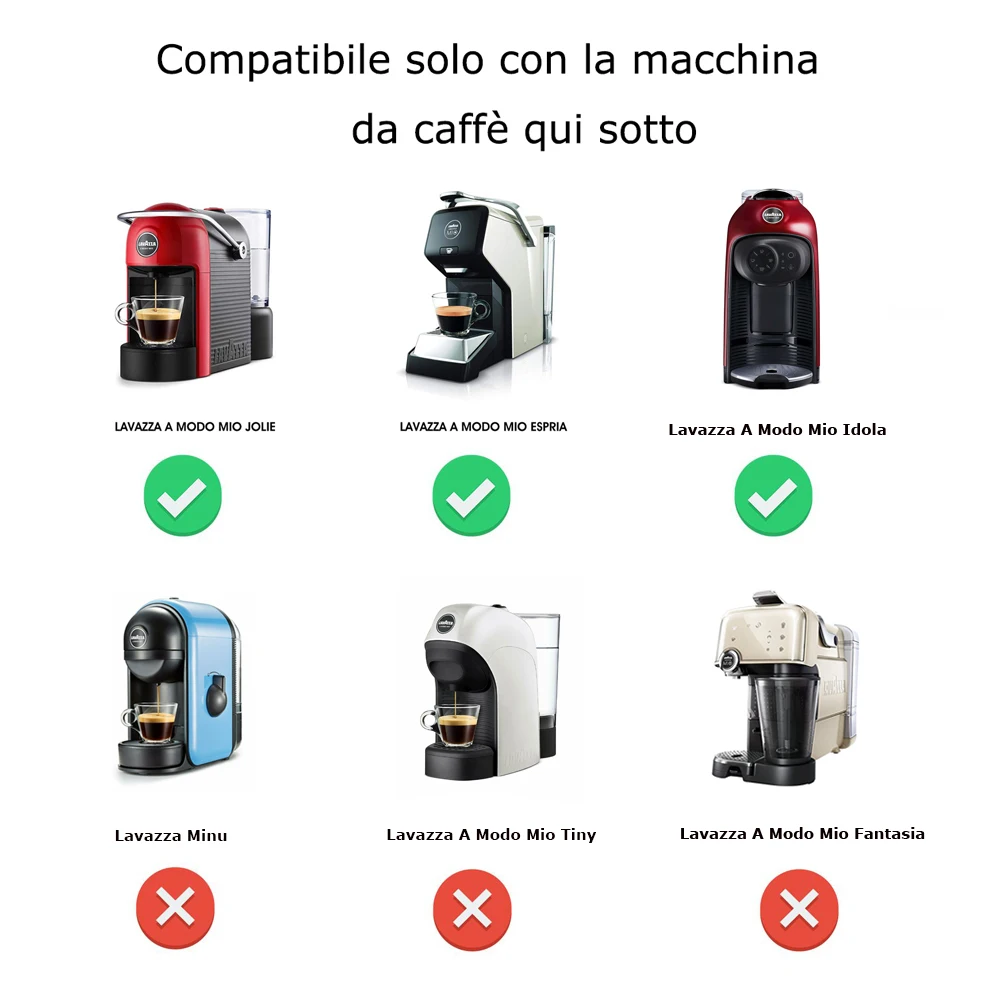 Новый многоразовый Lavazza Кофе Capsul еда нержавеющая сталь многоразового