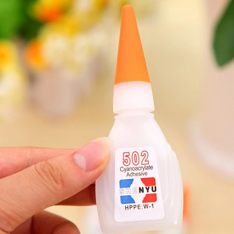 1pc 502 Super Glue 9.5*3.5cm Strong Transparent Instant Quick drying