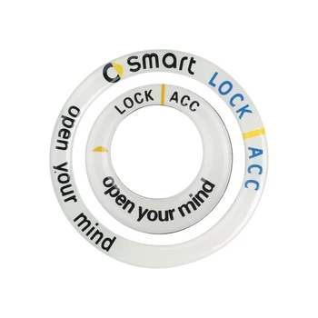 

Luminous Car Sticker For Smart 453 Fortwo Forfour Car Ignition Keyhole Ring Sticker Key Switch Decoration Ring
