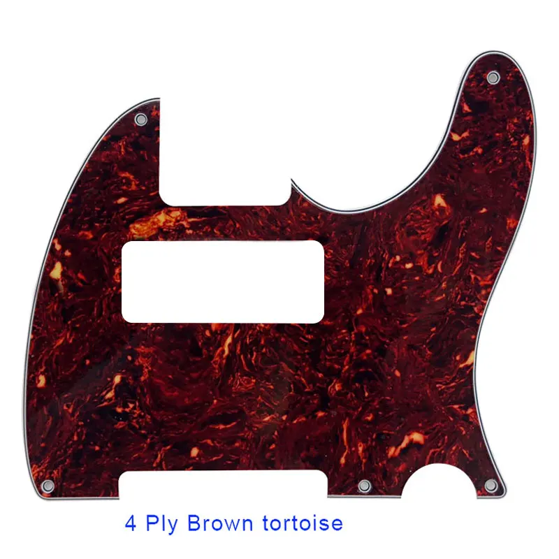 Xinyue piezas de guitarra personalizadas para tornillos de 5 agujeros US Tele P90, golpeador de guitarra, placa de rascado