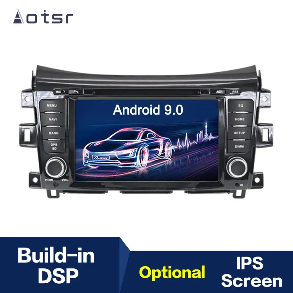 Android 9,0 ips gps навигатор Автомобильный Радио плеер для NISSAN NP300 Navara Terra+ мультимедийный плеер головное устройство магнитофон