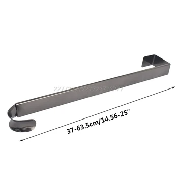 

Adjustable Wreath Hanger Over-The-Door Hook for Clothes, Towels, Wreaths, Bags O16 19 Dropship