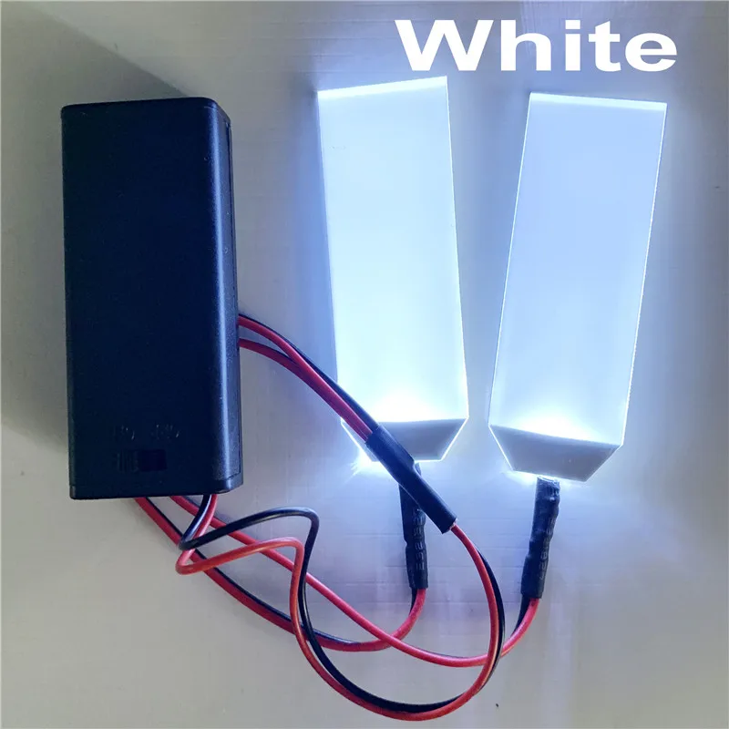 DIY светодиодный светильник глаза наборы для 1:1 Бэтмен черный пантера Железный