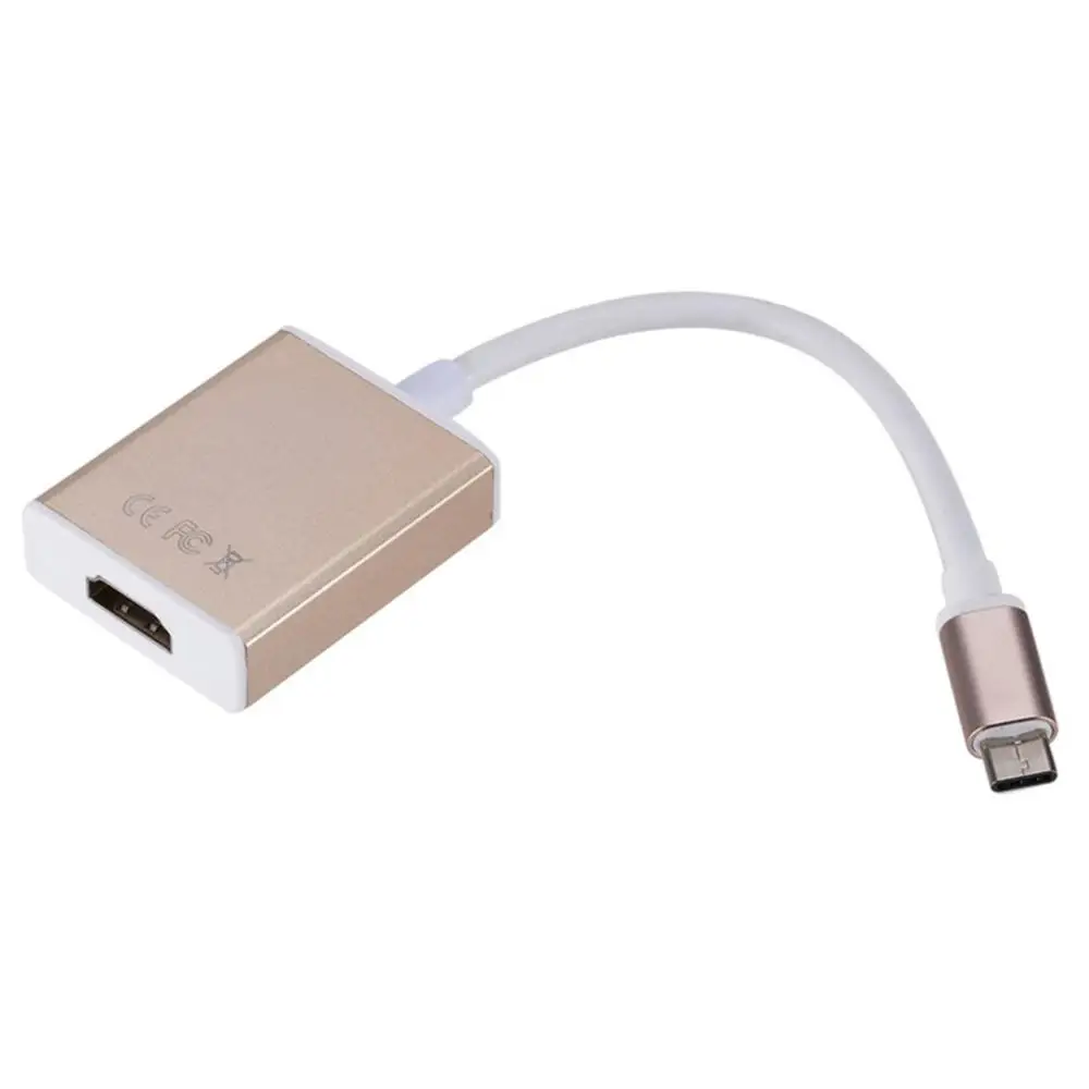 Тип usb C к HDMI адаптер USB 3,1 USB-C к HDMI адаптер конвертер «Папа-мама» подходит для Apple MacBook