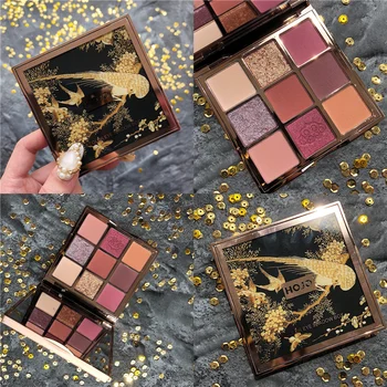 

9 Color Glitter Diamond Eyeshadow Palette Creamy Smooth Shimmer Matte Eye Shadow Pallete Waterproof Pigmented Makeup Palette